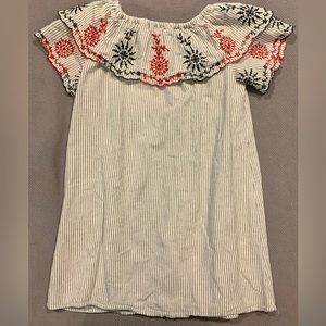 Zara Collection Girls chambray dress size 9yrs / 134cm